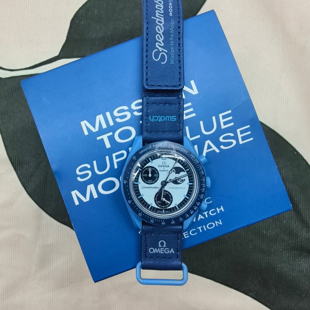 Swatch X Omega Mission To The Super Blue Moonphase Watch